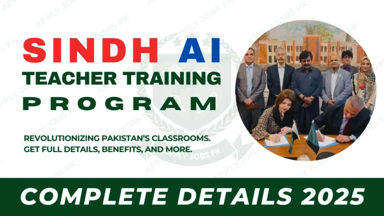 Sindh Gets First-of-Its-Kind AI Teacher Training – Revolutionizing Pakistan's Classrooms