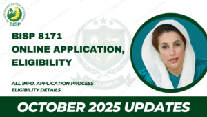 BISP 8171 Online Application, Eligibility Check by Apply Jobs Pk
