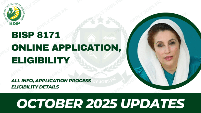 BISP 8171 Online Application, Eligibility Check by Apply Jobs Pk