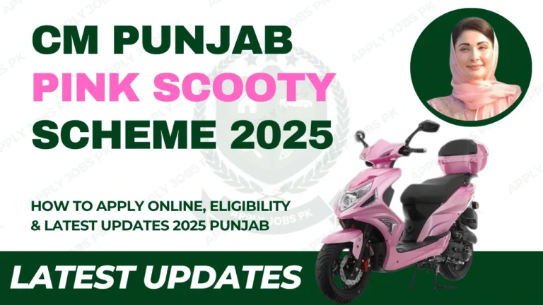 Maryam Nawaz Pink Scooty Scheme 2025 | Apply Online, Eligibility & Latest Updates Punjab by Apply Jobs Pk