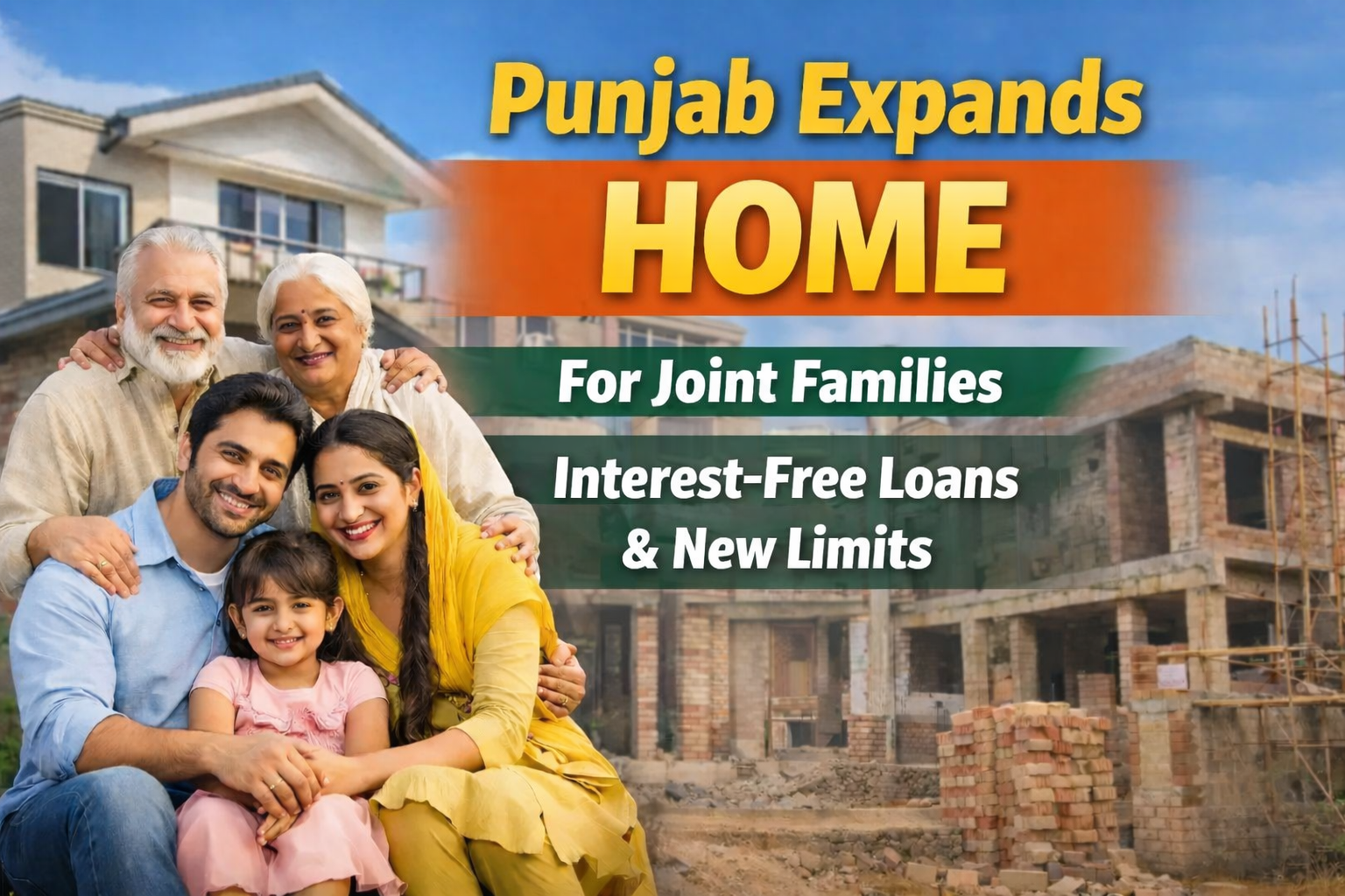 Punjab Expands home for Joint Families 2026