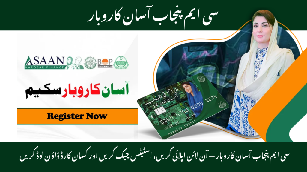 CM Punjab Asaan Karobar Card 